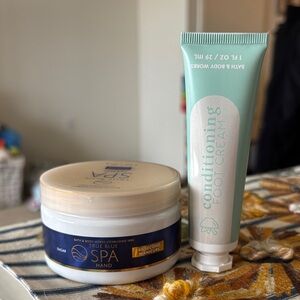 True Blue Spa 60 Second Manicure and Foot Cream Bath & Body Works Set